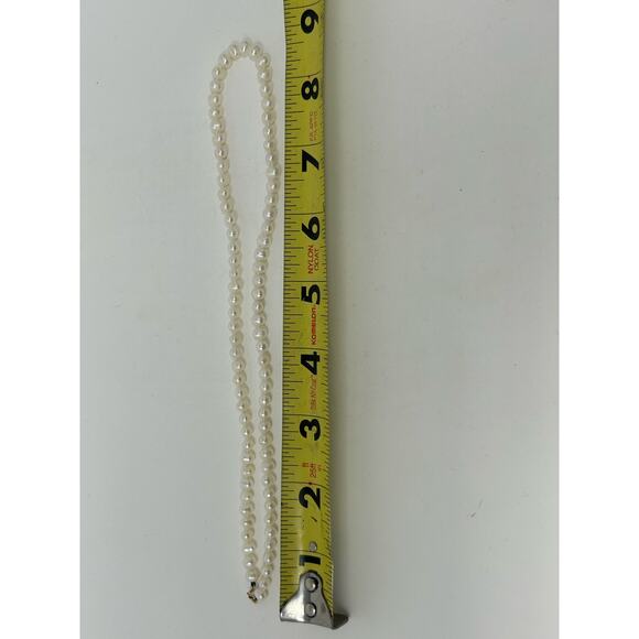 Potato Pearl Necklace with 14KT Clasp - Picture 10 of 11